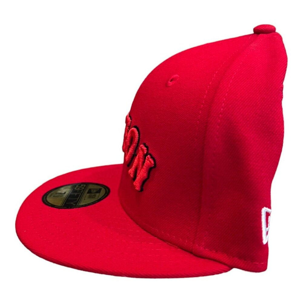 New Era Boston Red Sox 59FIFTY Fitted Hat Cap Red 1999 All Star Game Patch - Picture 6 of 9
